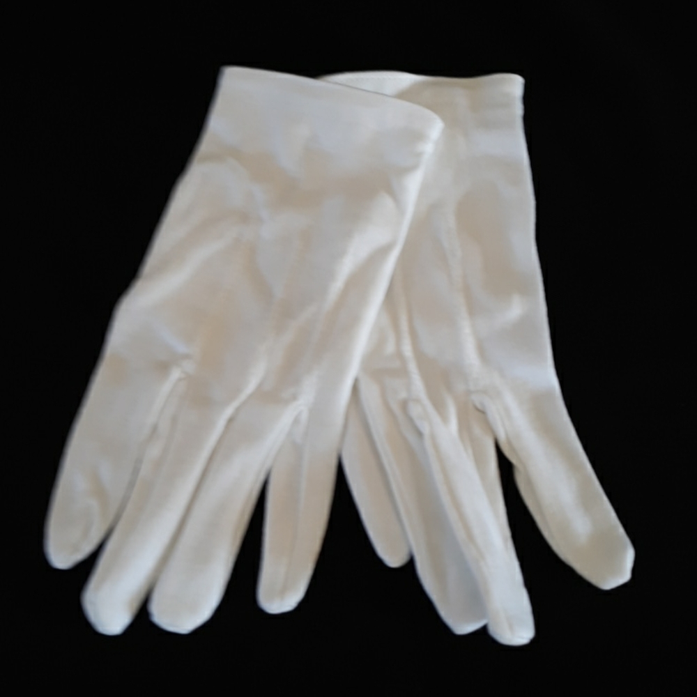 New White Cotton Gloves